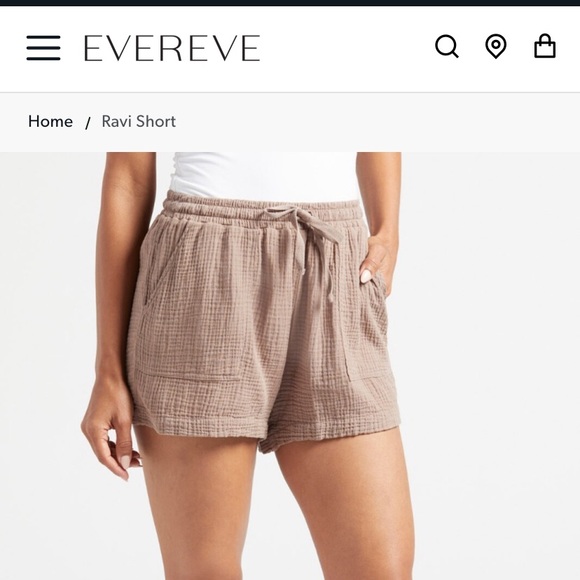 Evereve Ravi Short Java Guaze - Picture 2 of 16